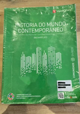 Libro de HISTORIA DO MUNDO CONTEMPORANEO 1 Bach