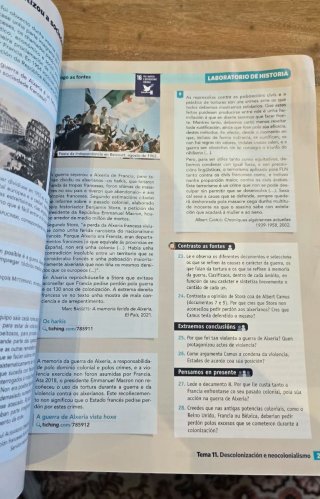 Libro de HISTORIA DO MUNDO CONTEMPORANEO 1 Bach