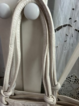 Borsa a spalla Chanel bianco e nero
