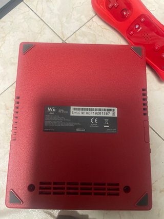 Consola Nintendo Wii Roja
