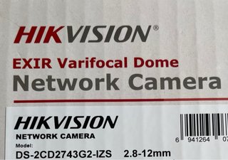 Cámara de seguridad IP Hikvision AcuSense