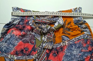 Shorts playeros mujer estampado tropical