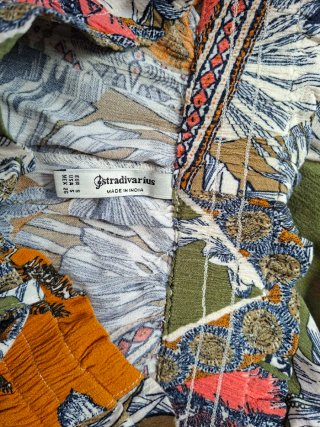 Shorts playeros mujer estampado tropical