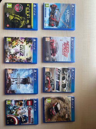 PS4 (PlayStation 4) Nera + Giochi