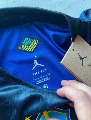 Maglia Brasile Jordan Mondiali 2026 Taglia S