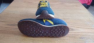 Zapatillas Munich Azul y Amarillo Talla 42
