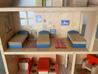 Casa de muñecas, gran Familia de Moulin Roty