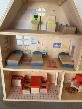 Casa de muñecas, gran Familia de Moulin Roty