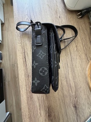 Portafoglio Verticale Louis Vuitton Nero