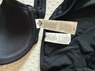 Bikini TEX Negro Estampado Leopardo