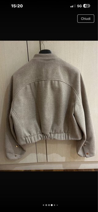Giubbotto Zara Beige Corto