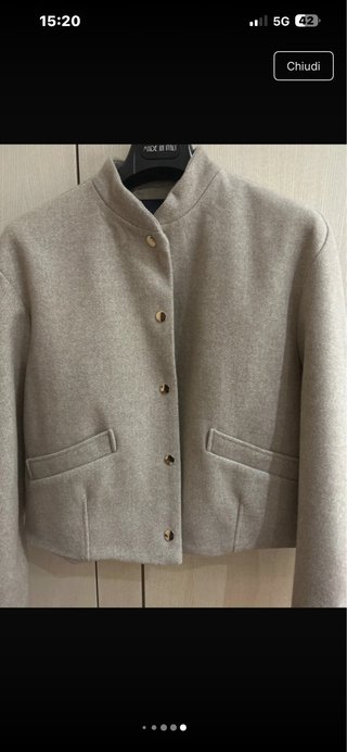 Giubbotto Zara Beige Corto