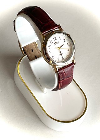 Reloj Lotus Mujer Dorado y Marrón
