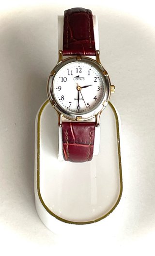 Reloj Lotus Mujer Dorado y Marrón