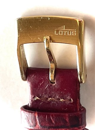 Reloj Lotus Mujer Dorado y Marrón