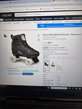 Patines 4 Ruedas Roces Kolossal T41