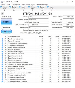 Disco Duro Seagate Barracuda 500 GB