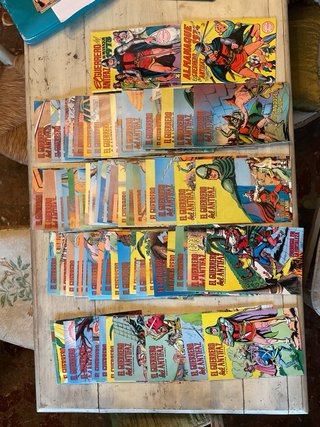 Lote El Guerrero del Antifaz años 70
