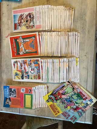 Lote El Guerrero del Antifaz años 70