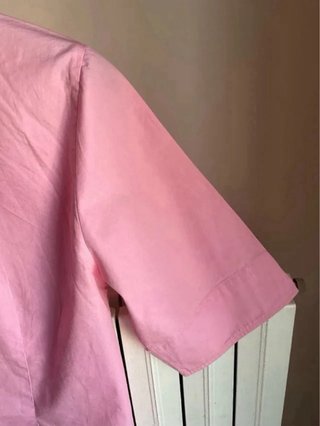 Camicia donna rosa manica corta Tg 42 AND