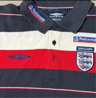 Polo Umbro Inglaterra Retro Talla L