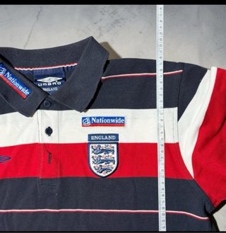 Polo Umbro Inglaterra Retro Talla L