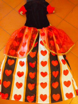 Abito Regina di Cuori