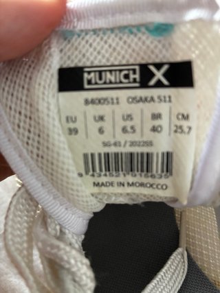 Zapatillas Munich Mujer Talla 39