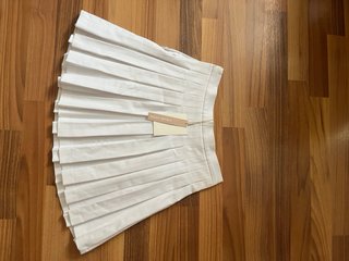 Minifalda Pull&Bear Blanca Talla S