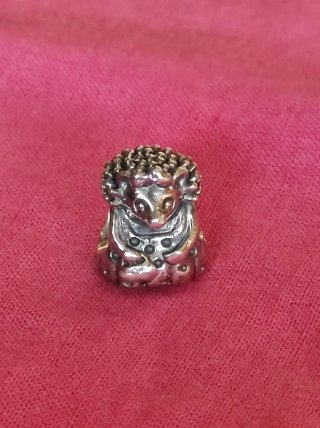 Charm Señora Erizo Pandora Original Plata