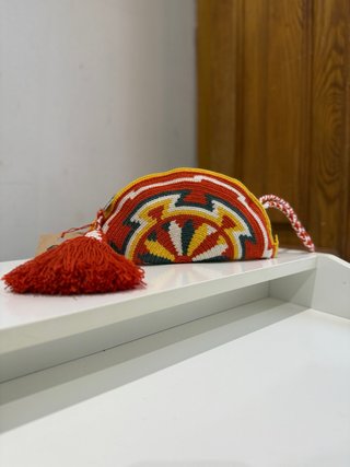Bolso Wayuu Kanas Artesanal Boho Multicolor