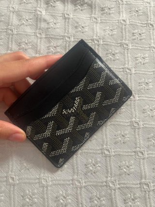 Cartera Goyard Negra y Blanca