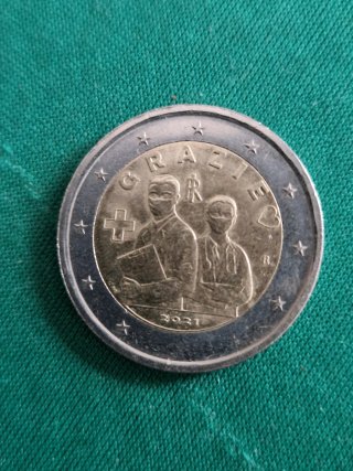 4 Monete da 2 Euro Varie Nazioni