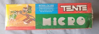 Micro Tente 88 Piezas Ref: 0422 (1990)