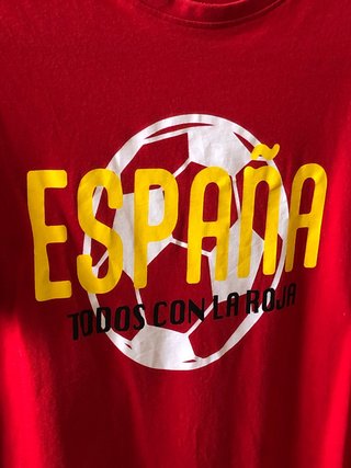 Camiseta España Fútbol Talla M