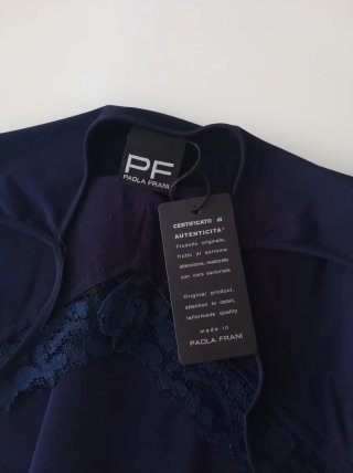 Top tirantes con encaje Paola Frani T. XS/S