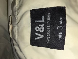 Chaqueta Vittorio y Lucchino Beige Talla S