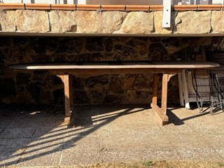 Mesa de jardín Unopiu de teca