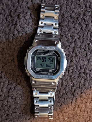 Casio G-SHOCK GMW-B5000D-1 original Casio bluetoot