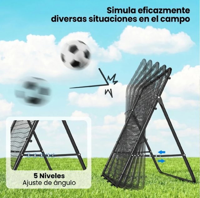 Red Rebote Plegable Fútbol