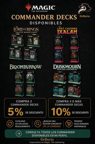 Commander Decks de Magic: The Gathering