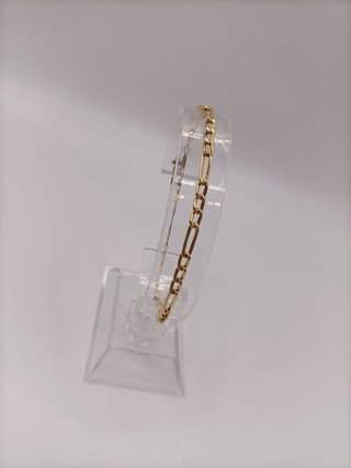 Pulsera Oro 18k - Figaro - 3,70gr - 18,50 ctms