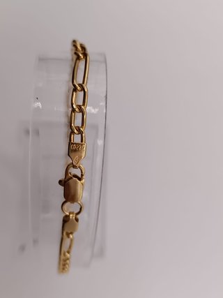 Pulsera Oro 18k - Figaro - 3,70gr - 18,50 ctms