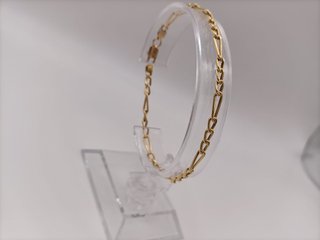 Pulsera Oro 18k - Figaro - 3,70gr - 18,50 ctms