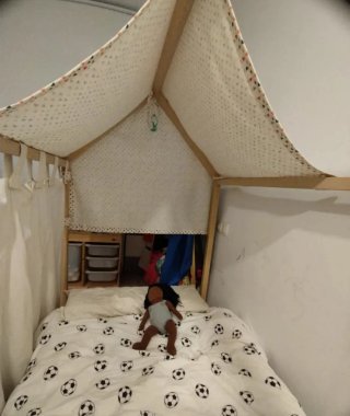 Cama casita Montessori (tengo dos iguales).