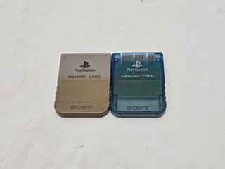 2 Memory Card originali Sony per PS1 - memoria per PlayStation 1