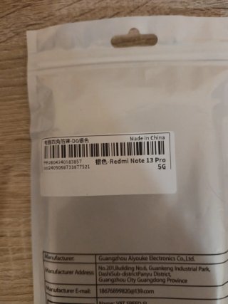 Funda Transparente Redmi Note 13 Pro 5G
