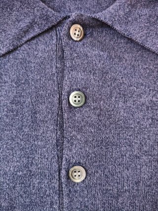 Maglione Yves Saint Laurent Blu Taglia XL