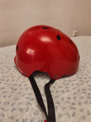 Casco bici infantil rojo Oxelo