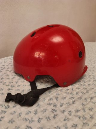 Casco bici infantil rojo Oxelo
